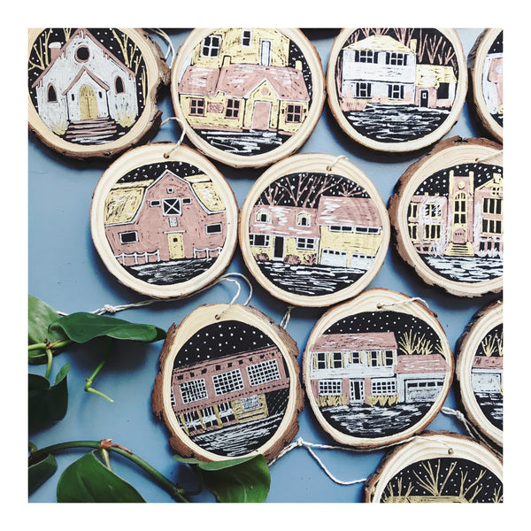 Custom Home Ornament