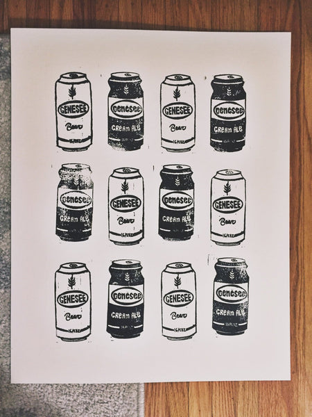 Genesee Cans - 16 x 20